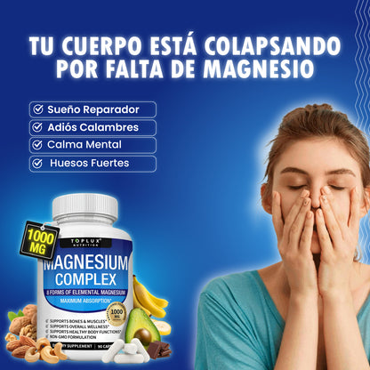 Magnesium Complex | 8 tipos de Magnesio Elemental